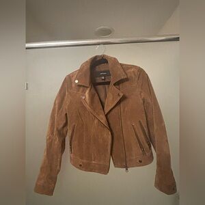 Vero Moda Brown Leather Jacket